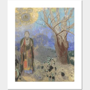 Buddha by Odilon Redon Posters and Art